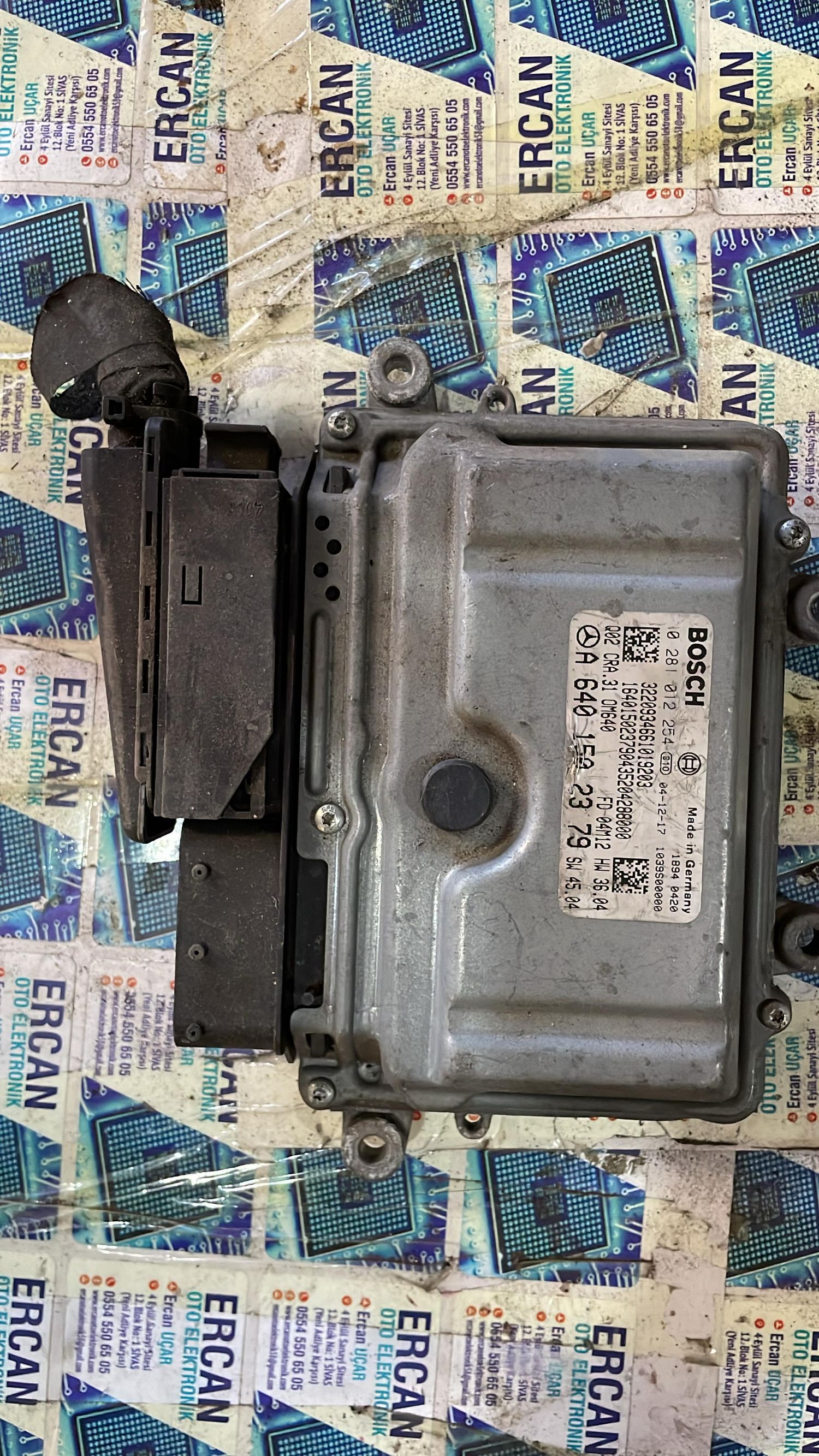 A6401502379 Mercedes A200 2.0 CDI Motor Beyni